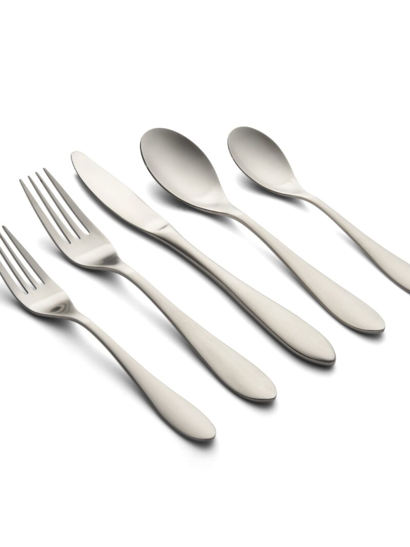 Grier Satin 20-Piece Flatware Set